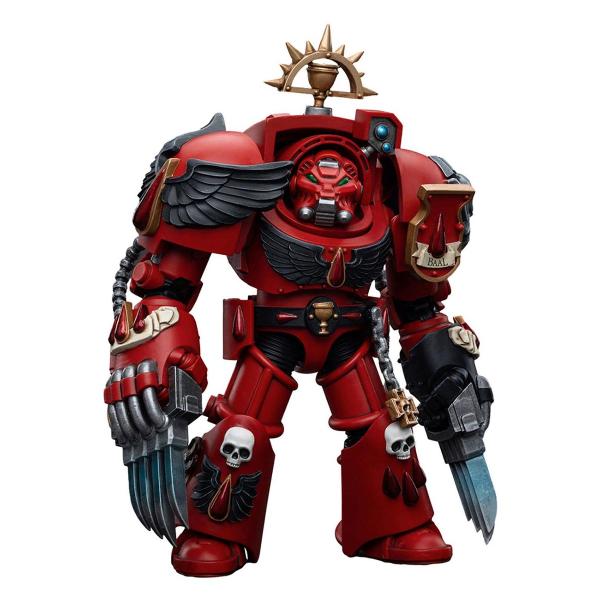 фото Фигурка warhammer 40k: blood angels assault terminators: brother tyborel 1:18 (jt5529) joy toy