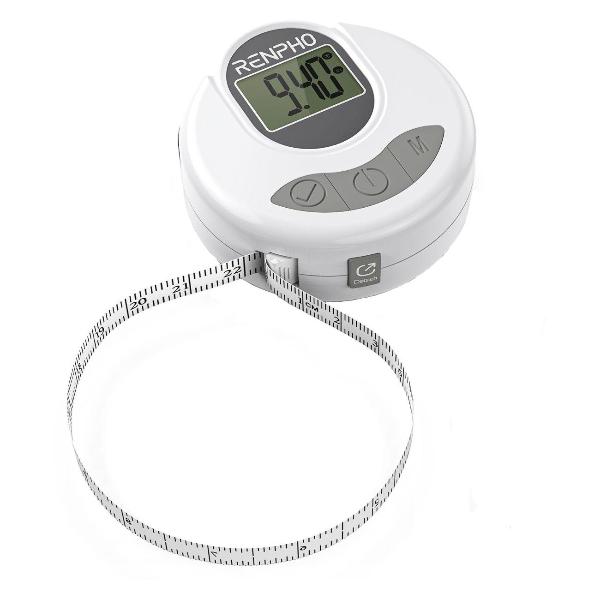 фото Электронная умная рулетка для тела smart tape measure y001 renpho