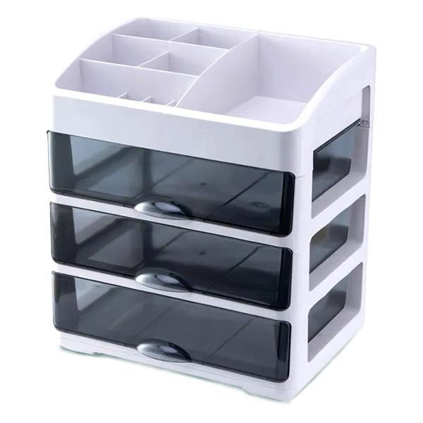 фото Органайзер для косметики трехуровневый, 31,5х27,7х21 см (608474) daswerk