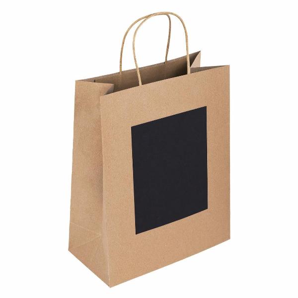 фото Пакеты подарочные brown kraft, скретч-слой + стилус, 26x13x32 см, 7 шт (591968) золотая сказка