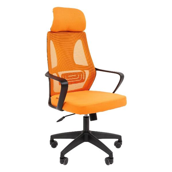 фото Игровое кресло ch636, оранжевое/черное (00-07146008) chairman