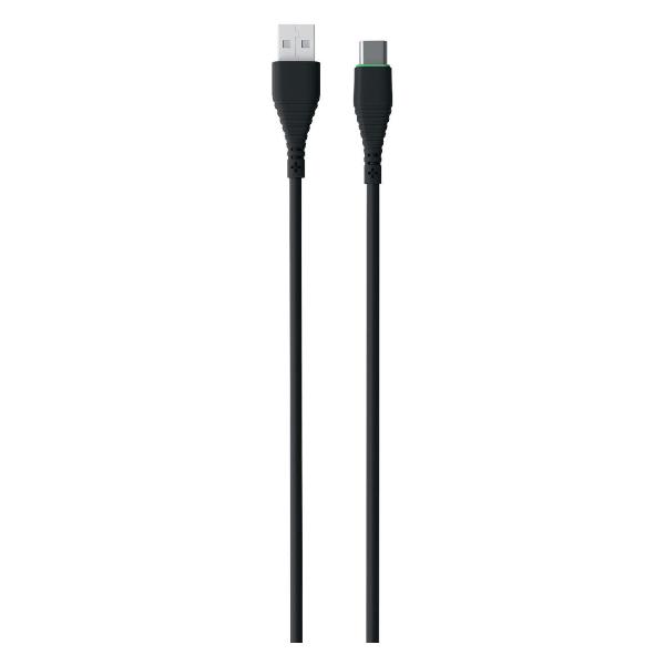 фото Кабель usb/type-c, 3 а, pvc, 1 м, черный (ут000036399) red-line