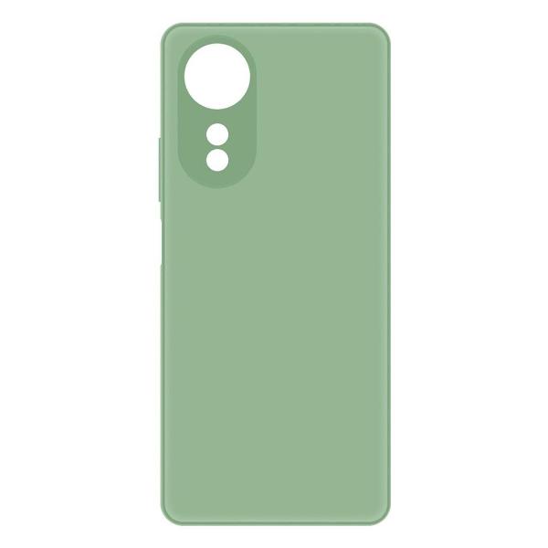 фото Чехол silicone case для oppo a58 4g, зелёный (480604) krutoff