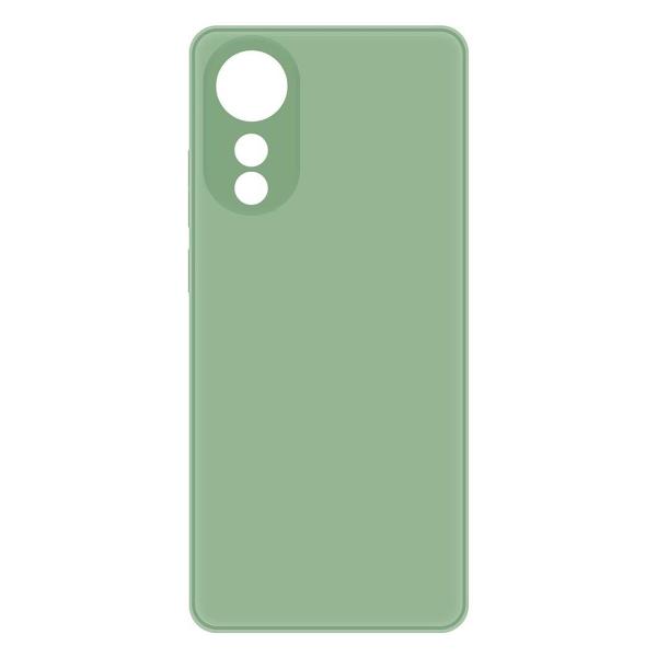 фото Чехол silicone case для oppo a78 4g, зелёный (480608) krutoff