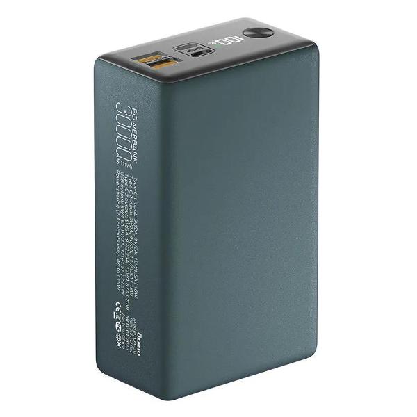 фото Внешний аккумулятор qx-30, 30000mah deep green olmio