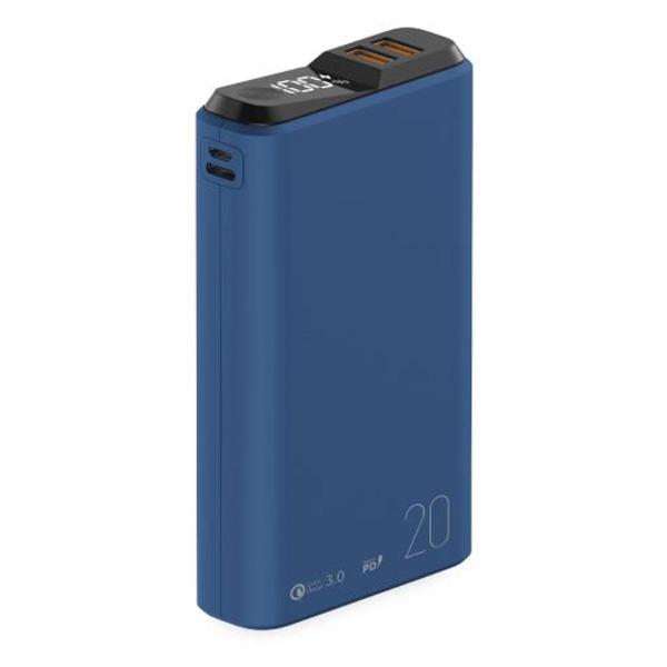 фото Внешний аккумулятор qs-20 20000mah deep blue olmio