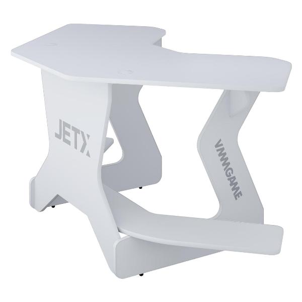 фото Игровой компьютерный стол jetx light white (sf-1wwe) vmmgame