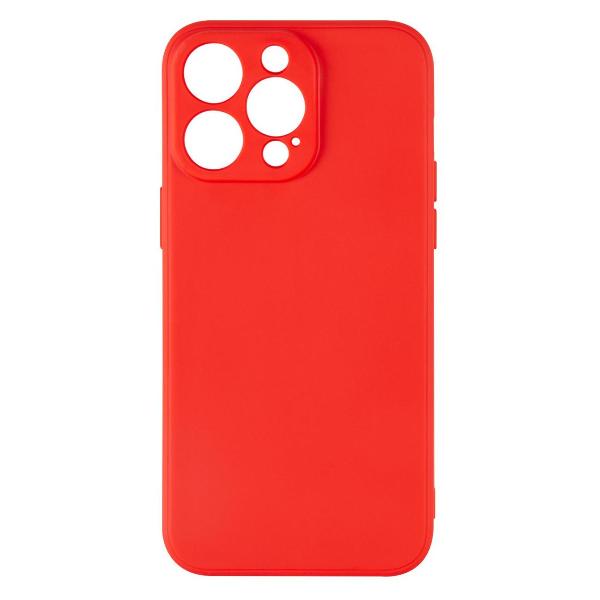 фото Чехол ibox case для iphone 15 pro, с защитой камеры и подложкой, красный (ут000037379) red-line