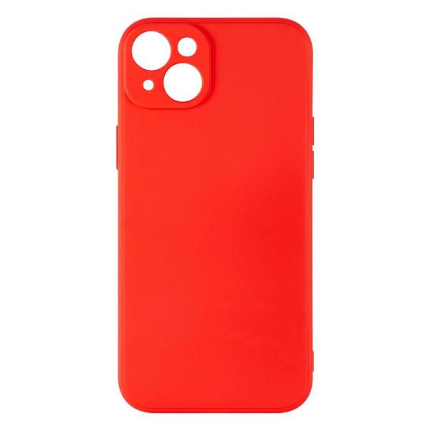 фото Чехол ibox case для iphone 15 plus, с защитой камеры и подложкой, красный (ут000037377) red-line