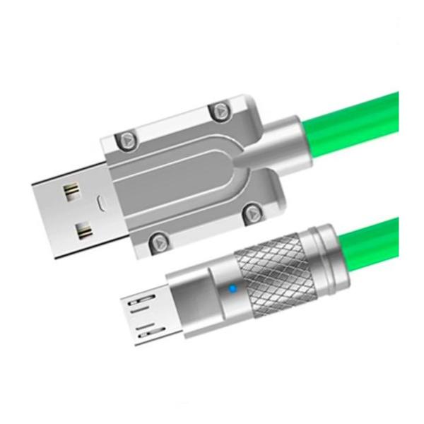 фото Кабель usb/usb type-c, 1 м, зелёный (2001177421238) milliant one