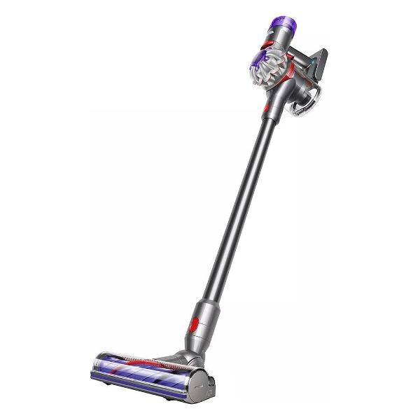 фото Вертикальный пылесос v8 absolute silver/yellow (sv25) dyson