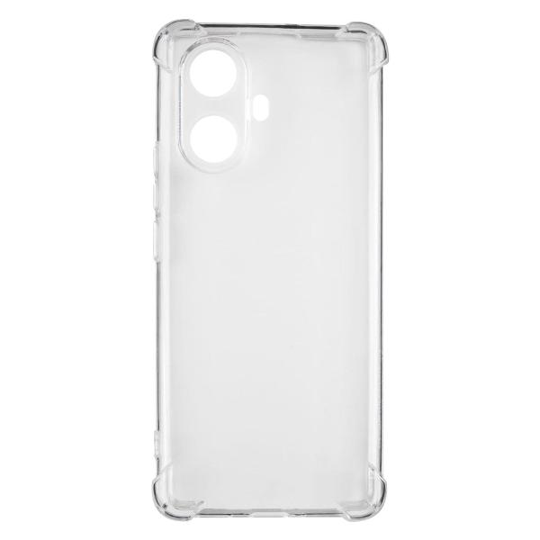 фото Чехол ibox crystal для realme 10 pro+ 5g, с усиленными углами, прозрачный (ут000033797) red-line