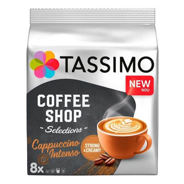 фото Кофе в капсулах cappuccino intenso, 8 порций tassimo