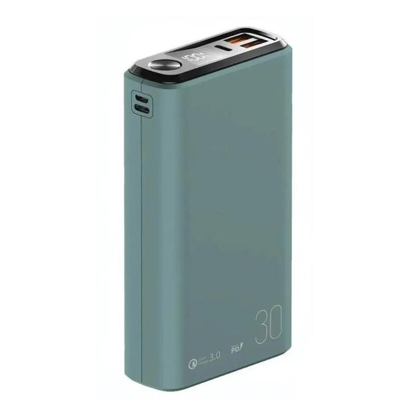 фото Внешний аккумулятор qs-30 30000mah space gray olmio