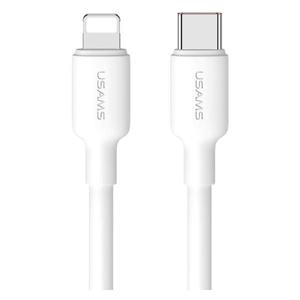 фото Кабель us-sj612 u84 type-c/lightning pd 20w, 3m white (sj612usb01) usams