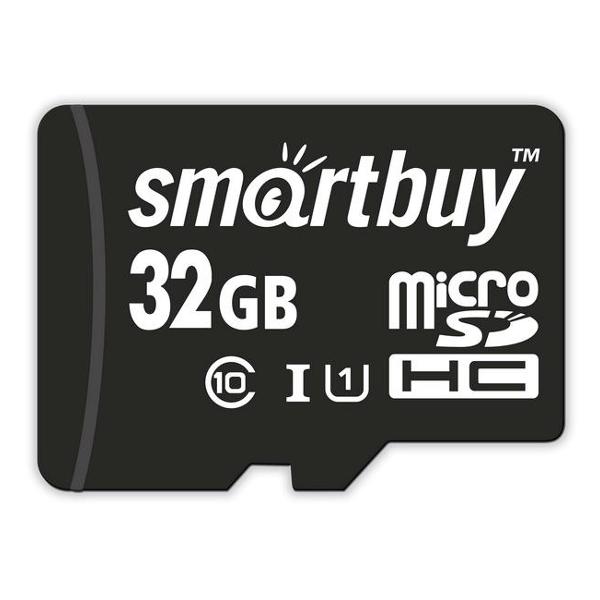 фото Карта памяти micro sdhc 32gb class 10 uhs-i (sb32gbsdcl10-00) smartbuy