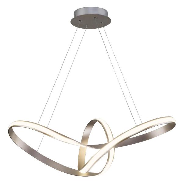 фото Люстра подвесная kink, сатин/никель (90174/1) eurosvet