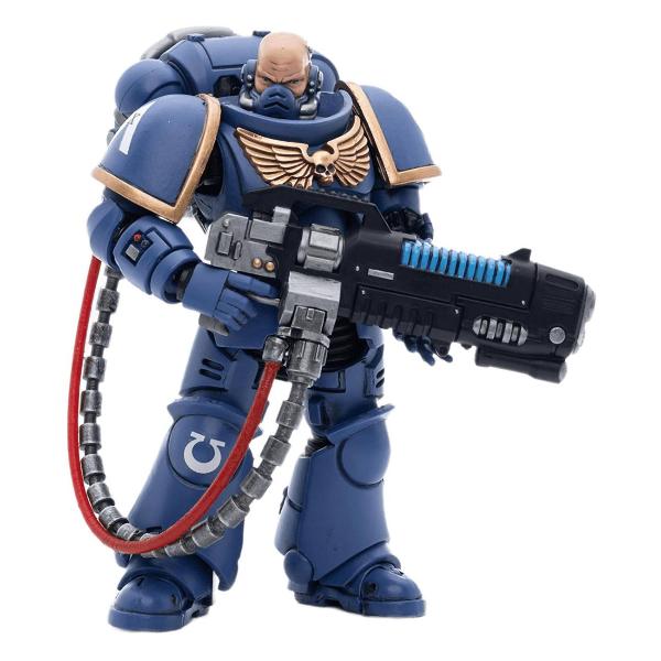 фото Фигурка warhammer 40k: ultramarines: hellblasters brother torsus 1:18 (jt5376) joy toy