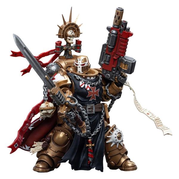 фото Фигурка warhammer 40k: black templars: high marshal helbrecht 1:18 (jt6540) joy toy