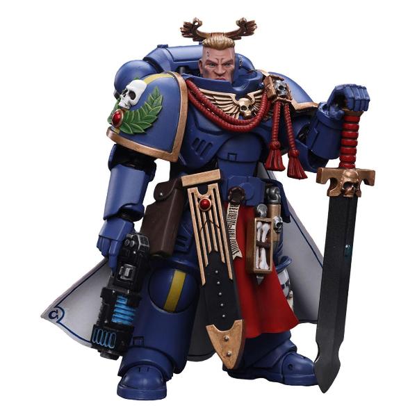 фото Фигурка warhammer 40k: ultramarines: primaris captain with power sword and plasma pistol 1:18 (jt6441) joy toy