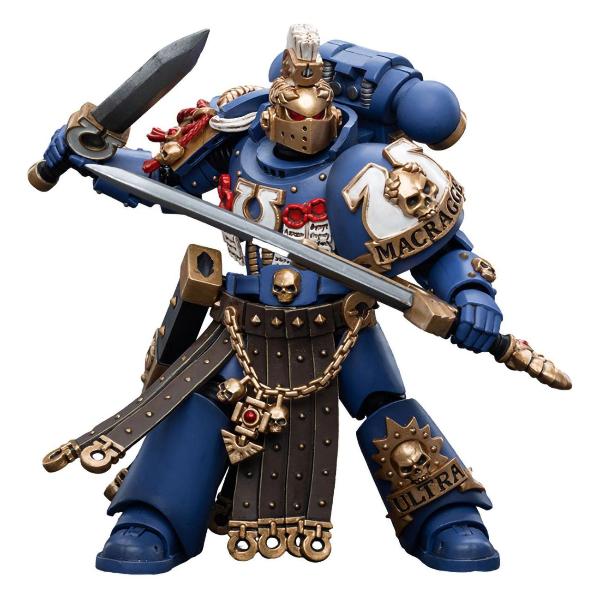 фото Фигурка warhammer 40k: ultramarines: honour guard chapter champion 1:18 (jt6526) joy toy