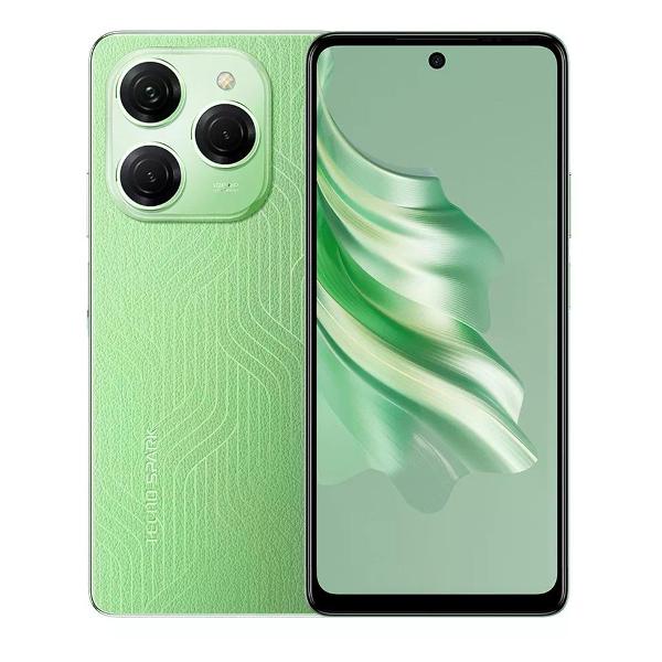 фото Смартфон spark 20 pro 8/256gb green tecno