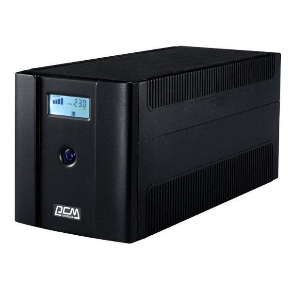 фото Ибп rpt-1025ap lcd, 615w, черный powercom