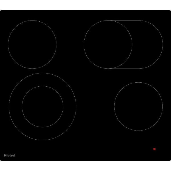 фото Электрическая варочная панель hcb 420 is bl hietzel