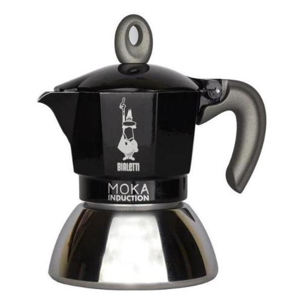 фото Кофеварка гейзерная new moka induction, 150 мл black (6934) bialetti