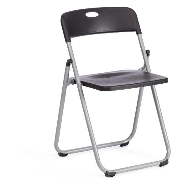 фото Стул складной folder, пластик, 49x46,5x73,5 см black/grey tetchair