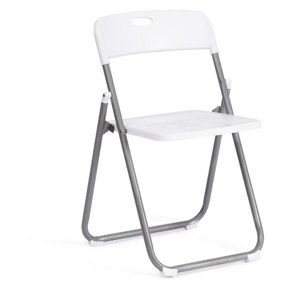 фото Стул складной folder, пластик, 49x46,5x73,5 см white/grey tetchair