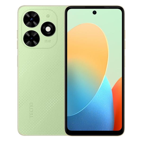 фото Смартфон spark go 2024 4/128gb green (bg6) tecno