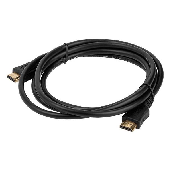 фото Кабель hdmi v.2.0, 19m/19m, 4k/60hz, 1m dark grey (cp-hm-hm-1m) wize