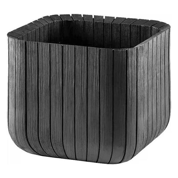 фото Кашпо cube planter m, aнтрацит (17202066) keter