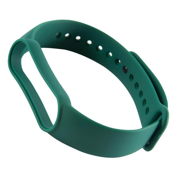 фото Ремешок для xiaomi smart band 6 green (ут000021349) red line