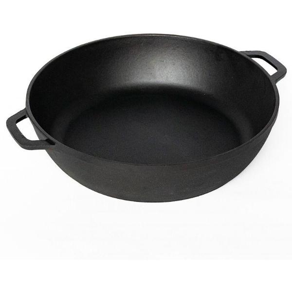 фото Жаровня чугунная, с двумя ручками, 30 см (1830) гардарика