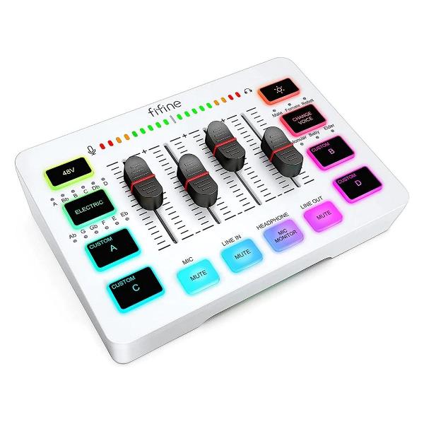 фото Микшер mixer sc3 white fifine