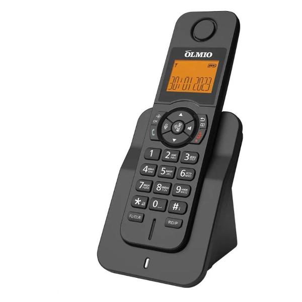 фото Dect-телефон dp-02 black olmio