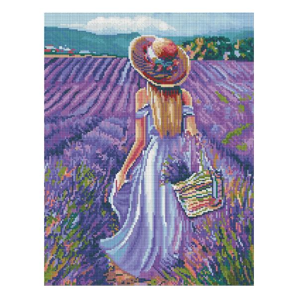 фото Алмазная мозайка "прованс", холст на деревянном подрамнике, 40х50 см (амп4050_47623) три совы