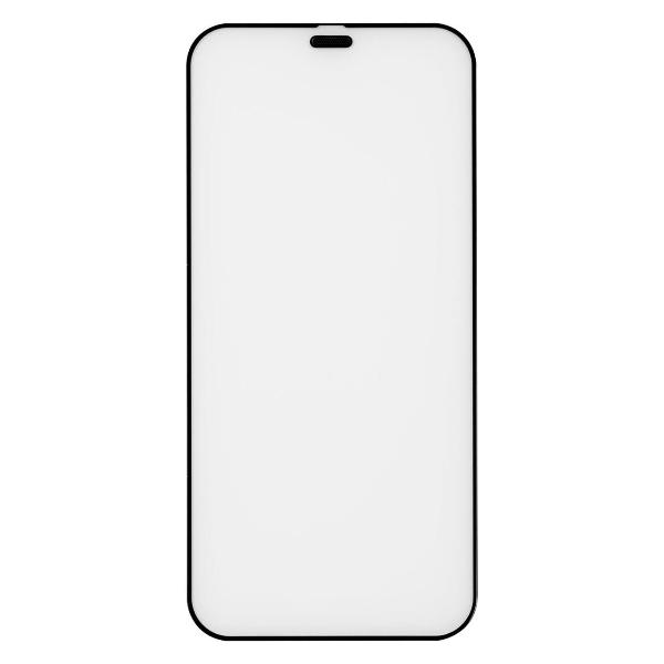 фото Защитное стекло для apple iphone 12 mini, защита динамика full glue, черная рамка (ут000024714) unbroke
