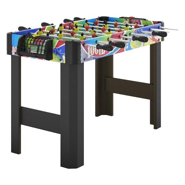 фото Игровой стол-футбол кикер, 101x42 см, черный (gtsu101x42cl) unix line