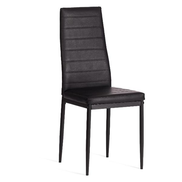 фото Стул easy chair, металл, экокожа, 49х41х98 см black tetchair