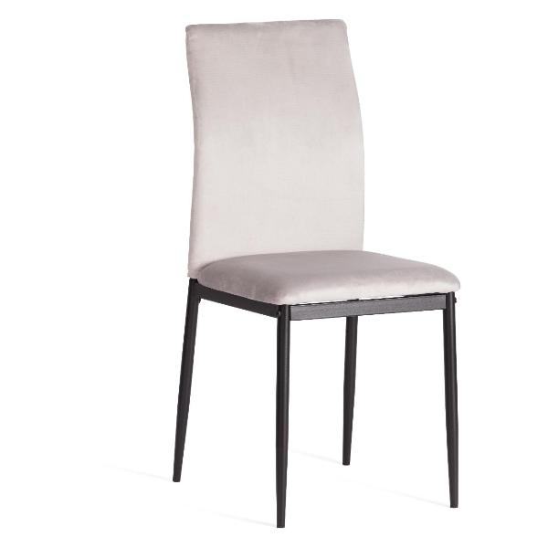 фото Стул capri, металл, вельвет, 49х41х94 см light grey (21404) tetchair