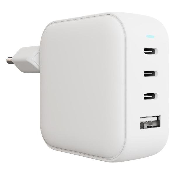 фото Сетевое зарядное устройство g-charge 3хusb-c+usb-a 100w white (1073004) vlp