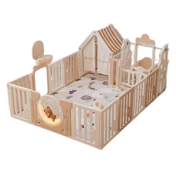 фото Манеж deluxe house camel, 180x200 см (pplxswh200wc) unix kids