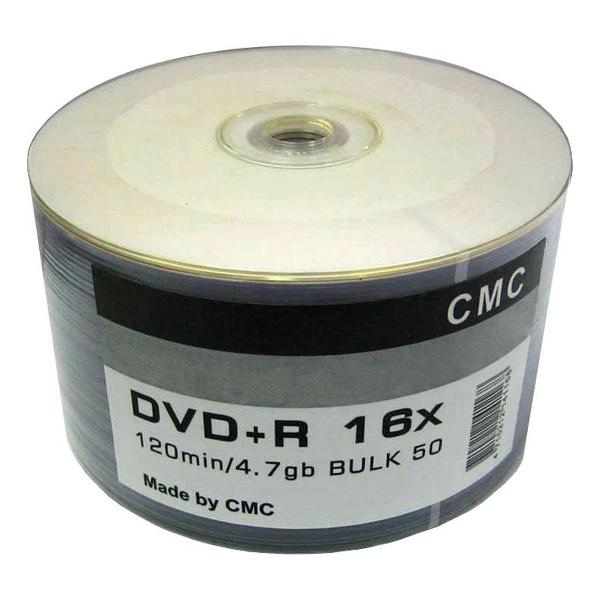 фото Dvd+r диски 4,7gb, 16x, 50 шт (cmcdvdprb50)