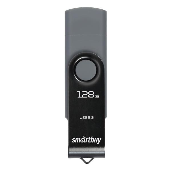 фото Usb-флешка twist dual 128gb usb 3.0 type-c/type-a (sb128gb3duotwk) smartbuy