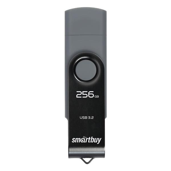 фото Usb-флешка twist dual 256gb usb 3.0 type-c/type-a (sb256gb3duotwk) smartbuy