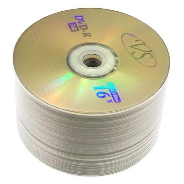 фото Dvd-r диски 4,7gb 16x, 50 шт (vsdvdrb5003)