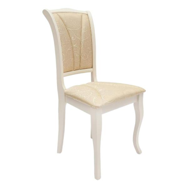 фото Стул opera, дерево гевея, 45х53х97 см, ivory white, ткань бежевая (19444) tetchair